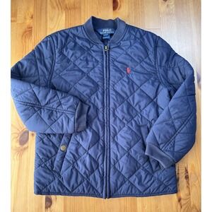 Boys' Polo Ralph Lauren Quilted Zip Up Jacket Size 6